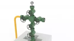 Injection well Low-poly  3D model