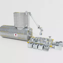 Japanese Experiment Lab Kibo HOPE Module on ISS 3D model