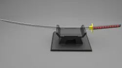 Katana 3D model