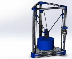 KOSSEL (Ver.bettak) - delta robot 3D printer