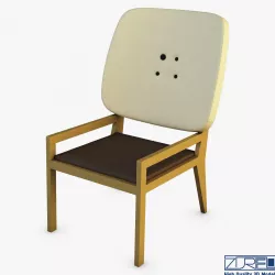 Manga chair 3D model