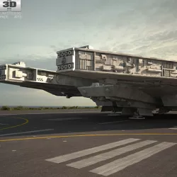 Millennium Falcon 3D model