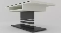 Modern dining table -Trin- Low-poly  3D model