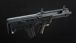 MSBS 556B Assault Rifle Low-poly  3D model