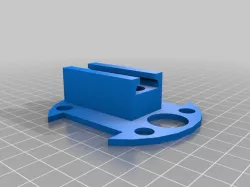 Nerf Vulcan Tripod Adapter with mounting rail