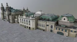 Nice Opera Casino Low-poly  3D model