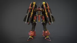 Nineball Seraph Low-poly  3D model