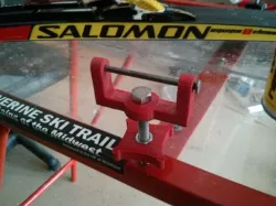 Nordic Ski Wax Table Fittings.