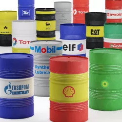 Oil barrel 3D model