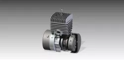 Old motor block