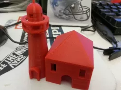 OpenSCAD lighthouse