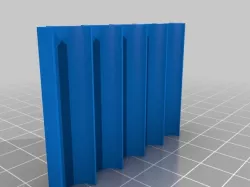 Organizer thingy for blackboard chalk or anything else cylindrical