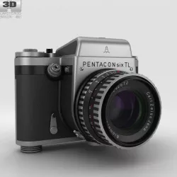 Pentacon Six TL 3D model