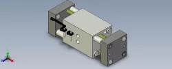 Pneumatic gripper long stroke