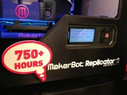 Printer Badge (Hours)