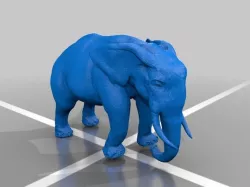Pushing Elephant