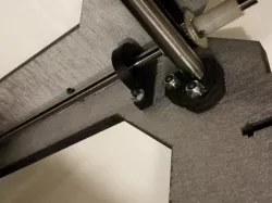 Replicator 5mm pulley shaft pillow block