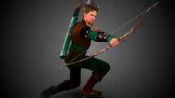 Robin Hood 3D model
