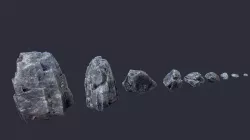 Rock LowPoly Low-poly  3D model
