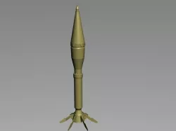 Rocket 3D model