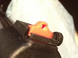 Ruger Mark I Air Pistol Rear Sight