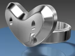 Sad Heart Ring