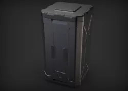 Sci-fi container 3D model