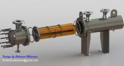 Shell and tube heat exchanger