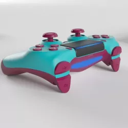 Sony PlayStation 4 DualShock Controller Berry Blue Edition 3D model