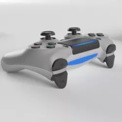 Sony PlayStation 4 DualShock Controller Silver Edition 3D model