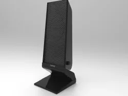 speaker Low-poly  3D model