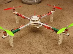 Square tubing quadcopter