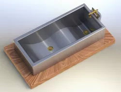 Stainless Bathtub 