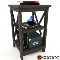 Stoneford End Table 3D model