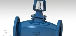 Stop valve, Catia V5