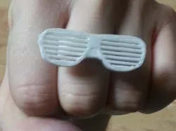 Sunglasses Topper - Stubby Mini Ring-a-Thing