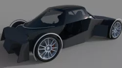 Supercar model for 500G contest II
