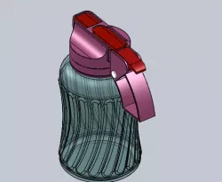 Table top Oil storage bottle