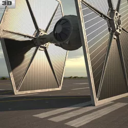 TIE Fighter 3D model