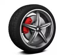 Tire model 3D model