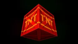TNT Box Low-poly  3D model