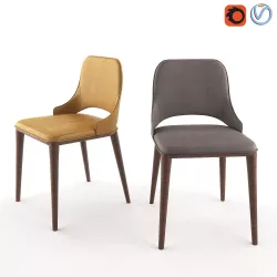 Tonin Casa Malva chair 3D model