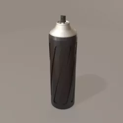 Twisted Aerosol Spray 3D model