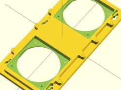 Ultimaker fan support