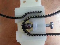 Vertical X-axis Belt Mount with Built-in Tensioner