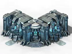 Wall container - connection angle 3D model