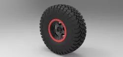 Wheel of Trophy truck 3D model