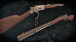 Winchester 1873 Low-poly  3D model