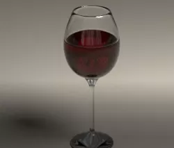 Wine glass  3D model
