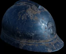 WW1 French Helmet Low-poly  3D model